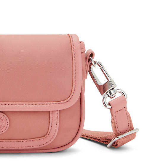 Sac À Main Kipling Inaki Small Crossbody Bag Rose | FR 1944RV